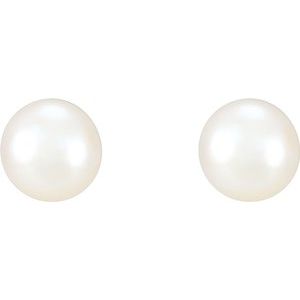 Pearl Stud Earrings 