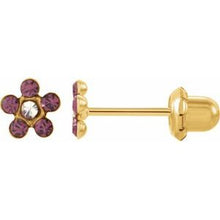 Load image into Gallery viewer, Floral-Inspired Inverness¬Æ Piercing Earrings 
