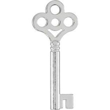 Charger l&#39;image dans la galerie, Sterling Silver Key Charm
