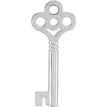 Charger l&#39;image dans la galerie, Sterling Silver Key Charm
