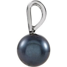 Load image into Gallery viewer, Solitaire Pearl Pendant 
