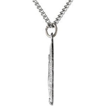 Charger l&#39;image dans la galerie, Sterling Silver 29x20 mm Oval Miraculous Medal 24&quot; Necklace
