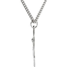 Charger l&#39;image dans la galerie, Sterling Silver 25x21 mm St. Michael Medal 24&quot; Necklace
