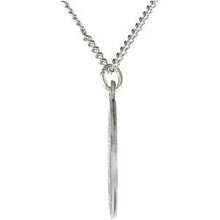 Load image into Gallery viewer, Sterling Silver 18 mm Reversible St. Christopher/U.S. Army Medal Necklace
