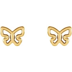 Butterfly Earrings or Trim