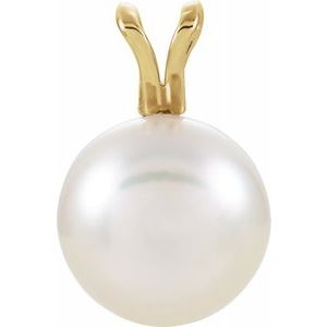 Solitaire Pearl Pendant 