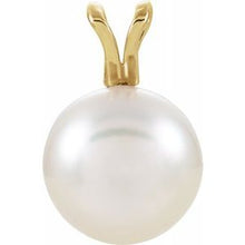 Load image into Gallery viewer, Solitaire Pearl Pendant 
