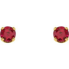 Load image into Gallery viewer, Youth Birthstone Earrings
