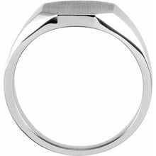 Load image into Gallery viewer, Octagon Signet Ring
