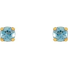 Load image into Gallery viewer, Youth Birthstone Earrings
