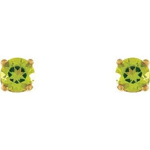 Load image into Gallery viewer, Youth Birthstone Earrings
