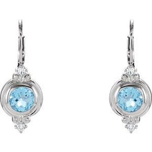 Load image into Gallery viewer, Vintage-Inspired Leverback Earrings
