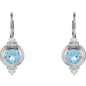 Vintage-Inspired Leverback Earrings