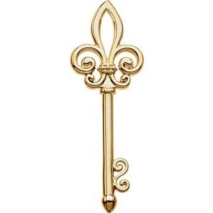 Fleur-de-lis Key Pendant