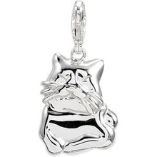 Charger l&#39;image dans la galerie, Sterling Silver Charming Animals¬Æ Cat Charm
