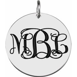Be Posh¬Æ Round Disc Pendant
