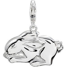 Charger l&#39;image dans la galerie, Sterling Silver Charming Animals¬Æ Rabbit Charm
