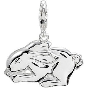 Sterling Silver Charming Animals¬Æ Rabbit Charm