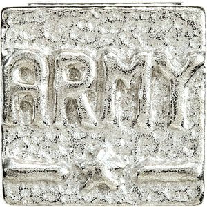 Sterling Silver Army Spacer