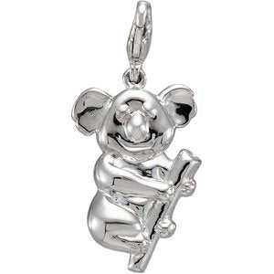 Sterling Silver Charming Animals¬Æ Koala Bear Charm