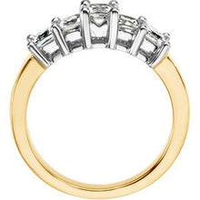 Load image into Gallery viewer, 14K Yellow &amp; White 2 CTW Diamond Anniversary Band
