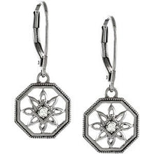 Load image into Gallery viewer, Granulated Filigree Lever Back Earrings
