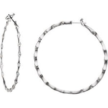 Load image into Gallery viewer, Inside-Outside Hoop Earrings 
