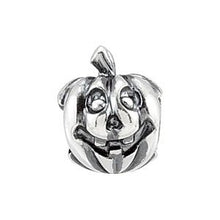 Charger l&#39;image dans la galerie, Sterling Silver 10.7x8.7 mm Jack-O-Lantern Bead
