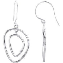 Load image into Gallery viewer, Sterling Silver Left Open Silhouette Earring
