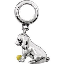 Charger l&#39;image dans la galerie, Sterling Silver Kera¬Æ Dog Charm
