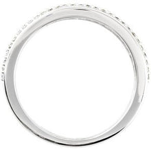 Load image into Gallery viewer, 14K White 9/10 CTW Diamond Anniversary Band
