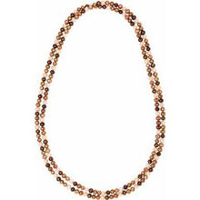 Charger l&#39;image dans la galerie, Freshwater Cultured Dyed Chocolate Pearl Rope 72&quot; Necklace
