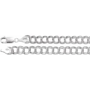 Sterling Silver Charm 8" Bracelet