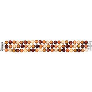 Freshwater Cultured Pearl Triple Strand Bracelet