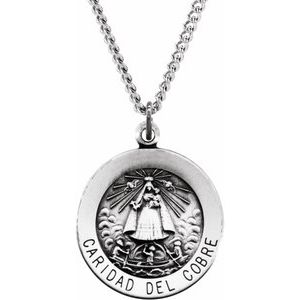 Caridad del Cobre Medal Necklace or Pendant   