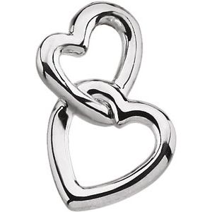 Interlocking Heart Pendant