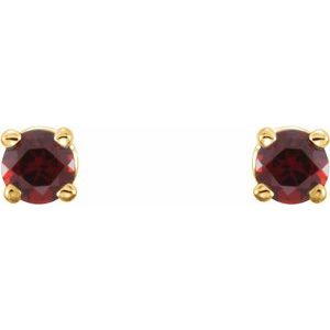Round Lightweight Wire Basket Earrings
