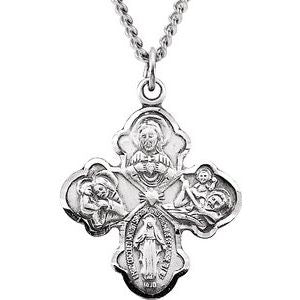 Four-Way Cross Necklace