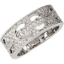 Load image into Gallery viewer, 14K White 1/2 CTW Diamond Anniversary Band
