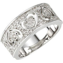 Load image into Gallery viewer, 14K White 3/8 CTW Diamond Anniversary Band
