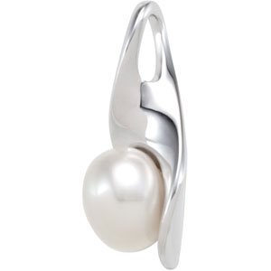 Freeform Pearl Pendant 