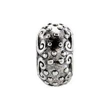 Charger l&#39;image dans la galerie, Sterling Silver 10x5.75 mm Decorative Bead
