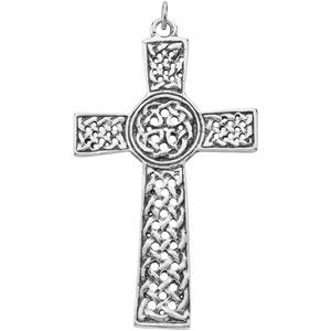 Celtic-Inspired Cross Pendant