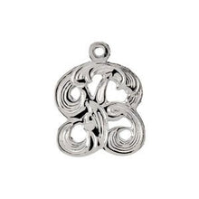 Charger l&#39;image dans la galerie, Script Initial Monogram Dangle
