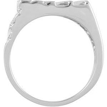 Load image into Gallery viewer, Platinum Nugget Ring Mounting
