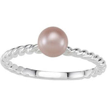 Load image into Gallery viewer, Rope Ring for Pearl
