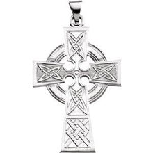 Load image into Gallery viewer, Sterling Silver Celtic Cross Pendant
