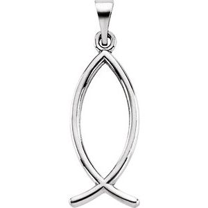 Ichthus (Fish) Pendant