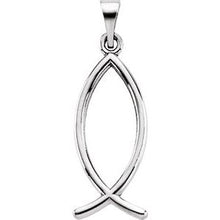 Load image into Gallery viewer, Ichthus (Fish) Pendant
