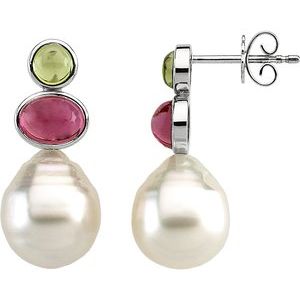 Platinum 1 CTW Diamond Earrings